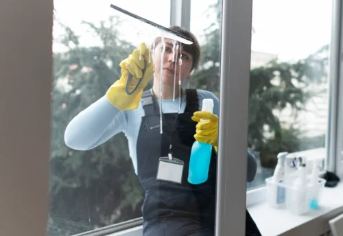 Nettoyage de vitres intérieures et extérieures à Baden